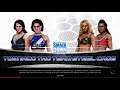WWE 2K20 Heel Bayley,Molly Holly VS Mandy Rose,Carmella Tornado Tag Steel Cage Match