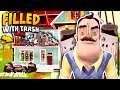 Filling The Neighbor’s House ENTIRELY WITH TRASH!!! | Hello Neighbor Gameplay (Mods)