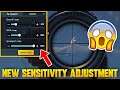 HOW TO USE SENSITIVITY ADJUSTMENT SETTING IN PUBG MOBILE !!