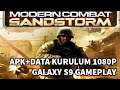 Modern Combat 1 Sandstorm APK+DATA Kurulum Samsung Galaxy S9 Gameplay Download Link
