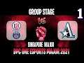 PSG.LGD vs Aster Game 1 | Bo2 | Group Stage ONE Esports Singapore Major DPC 2021