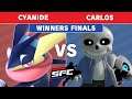 Smash Fight Club 209 - LSG | Cyanide (Greninja) Vs. Carlos (Sans) Winners Finals - Smash Ultimate