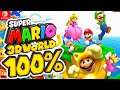 Super Mario 3D World Switch - 100% Longplay Full Game Walkthrough No Commentary Gameplay Playthrough