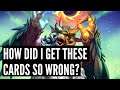 Top 10 Cards I was TOTALLY wrong about from Darkmoon Faire! | Darkmoon Faire | Hearthstone