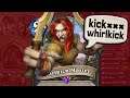 ...whirlkick is kicking ***?? CRAZY VALUE in Whirlkick Combo Rogue! | Darkmoon Faire | Hearthstone