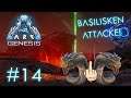 ARK Genesis Let's Play Deutsch Part #14 Basilisken Attacke!