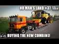 Buying The New Combine & Forestry Work - No Man's Land #37 Farming Simulator 19 Timelapse