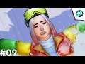 ❄ DESCEMOS A MONTANHA DE SNOWBORDING | DIVERSÃO NA NEVE | The Sims 4