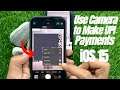 How to Use iPhone Camera App to Make UPI Payments on iOS 15 (India ๐ฎ๐ณ)