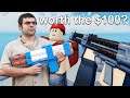 i spent $100 on these ROBLOX nerf guns..