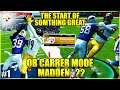 Madden 22 Career Mode "QB" | Just A CRAZY First Game As A Steeler... | Part 1