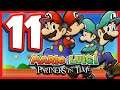 Mario & Luigi Partners in Time Full Walkthrough Part 11 Shroom Castle Payback time Aliens! (DS)