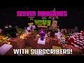 MINECRAFT- PLAYING ON SERVERS WITH SUBSCRIBERS! [#10] [HOPE YOU ALL ENJOY!]