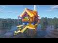 Minecraft Tutorial: How To Make A Swamp House "2020 Tutorial"