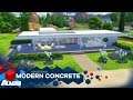 Modern Concrete - The Sims 4 - Build Newcrest | HD with CC