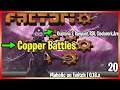 ⚙️Factorio➡️ New Copper Battles✅➡️ Rampant mod + Krastorio 2 mod ⚙️🔧🏭 Gameplay