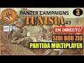 Panzer Campaigns ♦ MULTIPLAYER // Sidi Bou Zid  - #3 - EN DIRECTO Turno 9