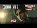 Resident Evil 2 REMAKE - LEON A (DETONADO 100% COMPLETO) #2 - Continuando a jornada! #RESIDENTEVIL2