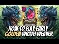 What to do with a Golden Wrath Weaver Start - Hearthstone Battlegrounds