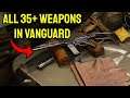ALL WEAPONS In Call Of Duty Vanguard