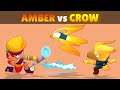AMBER vs CROW | 22 Tests | Best FIRE LEGENDARY in Brawl Stars! 🔥