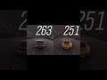 BMW M5 F90 vs Mercedes AMG GTS | Top Speed Battle | Forza Horizon 4 #Shorts