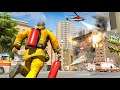 City Fire Fighter Airplane 911 Rescue Heroes : Android GamePlay. #1