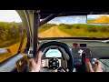 Dirt Rally 2.0 Steering Wheel Gameplay ⭐ Peugeot 208 R2 | Logitech g27