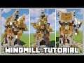 How to Build a Windmill in Minecraft [Minecraft Tutorial]