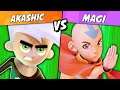 Magi (Aang) vs Akashic (Danny Phantom) - Nickelodeon All-Star Brawl