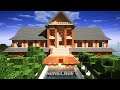 Minecraft - Large Mansion with Pool (Speed Build)