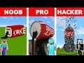 Minecraft NOOB vs PRO vs HACKER: COCA COLA BUILD CHALLENGE in Minecraft / Animation