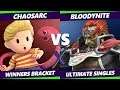 Smash Ultimate Tournament - ChaosArc (Lucas) Vs. Bloodynite (Ganondorf) S@X 312 SSBU Winners Bracket