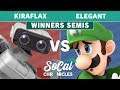 Socal Chronicles 2020 - Kiraflax (ROB) Vs NVR | Elegant (Luigi) Winners Semis - Smash Ultimate