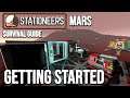 Stationeers Mars Survival Getting Started Guide - The Initial Base Setup from scratch - ep 1