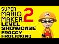 Super Mario Maker 2 Level Showcase - Froggy Frolicking