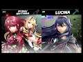 Super Smash Bros Ultimate Amiibo Fights  – Pyra & Mythra #359 Pyra vs Lucina