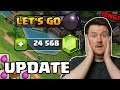 20.000 Gems from Supercell | How to max your Village - Update Guide | #clashofclans [ENG]