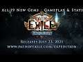 All 19 New Skill Gems Gameplay and Stats - Path of Exile 3.15 Expedition