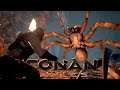 Conan Exiles #9 - Die SPINNENKÖNIGIN GREIFT an & KROKO kämpft ums ÜBERLEBEN! | LP Deutsch