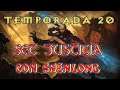 Diablo 3 Temporada 20 Monje Set Justicia con Shenlong
