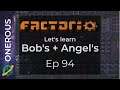 Factorio Let's Learn Bob's + Angel's Ep 94: Cobalt ore for lithium batteries?