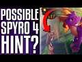 Is This A Possible Hint At Spyro 4?