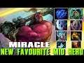 MIRACLE [Axe] New Favourite Mid Hero | Best Pro MMR - Dota 2