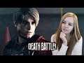 MY BOYS! - Death Battle Leon Kennedy VS Frank West Reaction - Resident Evil VS Dead Rising