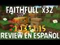 Review Del Pack De Texturas Faithful  x32 -1.13 - 1.15 - Review En Español