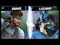 Super Smash Bros Ultimate Amiibo Fights   Request #7624 Snake vs Lucario