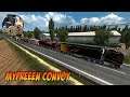 Trucker Convoy Ngeblong Sampe Nyenggol - Euro Truck Simulator 2