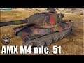 11К урона на 9 уровне World of Tanks AMX M4 mle. 51