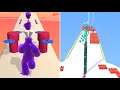Blob Runner 3D Vs High Heels - All Levels Gameplay Android, iOS